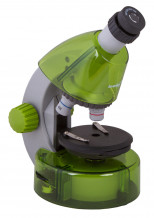 Mikroskopas vaikams su eksperimentiniu rinkiniu, K50 LabZZ M101, žalios spalvos, 40x-640x, L69059, LEVENHUK