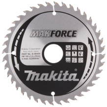 Zāģripa kokam 165x2.4x30mm 20° T40 T.C.T. MAKFORCE B-08436 MAKITA