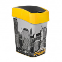 Урна для мусора Deco Flip Bin 25L New York, 0802171N27, CURVER