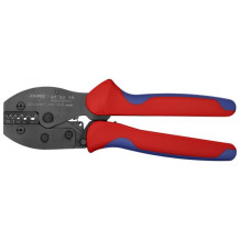 PRECIFORCE® CRIMPING PLIERS BURNISHED INSULATED AND NON-INSULATED WIRE END SLEEVES, 975238SB KNIPEX