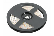 LED juosta, 3014, 1200 LED, 5m rulonas 10,6W/M, 1300lm/M, 12V, 240LED/M, 4000K neutrali balta, IP20, 1,25cm LD-3014-1200-20-NE4 GTV