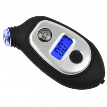 Digital tyre pressure gauge with compass Geko