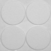 SELF-ADHESIVE FELT PADS 40MM 4PCS 74835 VOREL