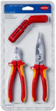 Elektriko įrankių komplektas (3 vnt.) 003130BKV01 KNIPEX