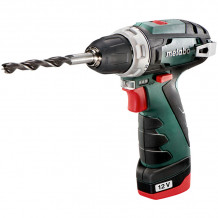 Akumulatora urbjmašīna PowerMaxx BS Basic / 2x2,0Ah, koferī 600984500&MET Metabo