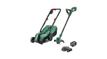 Akumulatora zāliena pļāvējs 18 V Lawncare komplekts, 06008B9D02 BOSCH