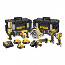 6 tööriista komplekt 18V, DCK623P3-QW DeWALT