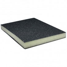 Sanding sponge 180, double-sided, soft 124x98x12, ABREX