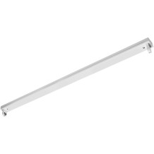 Laevalgusti T8 LED pirnidele OSL SLIM-1x120 T8 LED-J, G13, IP20, valge; GT-OSL1120S-00 G-TECH