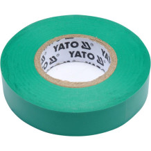 Изолента ПВХ 15ммх20м зелёная YT-81595 YATO