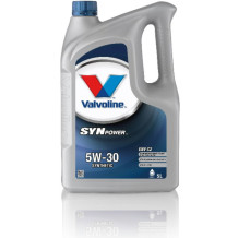 Variklio alyva Synpower ENV C2 5W30 5L, 874309 VALVOLINE