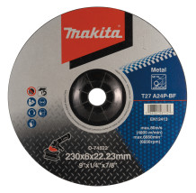 Slīpripa 230X6,0X22,23 metālam, D-74522 MAKITA