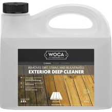 Intensyvaus valymo priemonė lauko medinėms grindims EXTERIOR DEEP CLEANER 2,5L 607542A WOCA