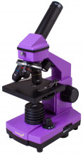 Mikroskopas su eksperimentiniu rinkiniu, K50 Rainbow 2L PLUS, 64x - 640x, violetinė, L69067, LEVENHUK