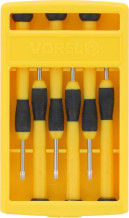 PRECISION SCREWDRIVER SET C.V. 6PCS 64554 VOREL