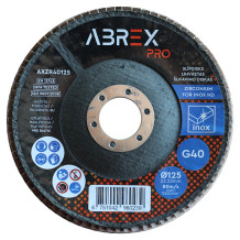 Šlifavimo diskas 125mm G40 cirkonis ABREX