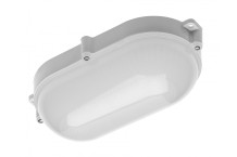 LED lubinis šviestuvas LUXIA, 10W, OVALAS, 700lm, IP65, AC220-240V, 220°, baltas, LD-KALU10OW-40 GTV