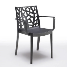 Dārza krēsls Matrix Armchair pelēks 163534 BICA