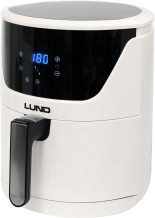 AIR FRYER 3,7L 1400W LED, WHITE 67575 LUND