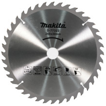 Пильный диск T.C.T. 260X2.6X30 мм 18° T40, Standard D-77322 MAKITA