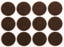 SELF-ADHESIVE FELT PADS 28MM 12PCS 74853 VOREL