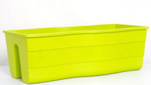 Balkono dėžutė „Wave“, 60 cm žalia, 4343358, FORMA PLASTIKA