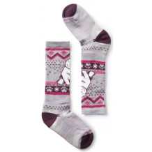 Zeķes Kids WINTERSPORT Full Cushion Polar Bear Pattern OTC Socks, izmērs: M, Purple Eclipse , 0196248214276 SMARTWOOL