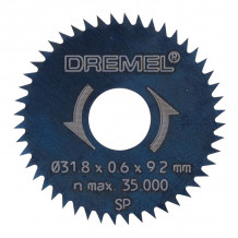 Diskinio pjūklo diskas D = 31,8, 2 vnt. 26150546JB DREMEL