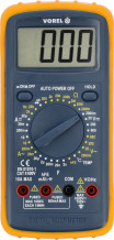 DIGITAL MULTIMETER W.TEMP.MEASUREMENT 81784 VOREL