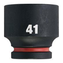 SHOCKWAVE™ IMPACT DUTY TRIECIENIZTURĪGAS UZGRIEŽŅU MUCIŅAS, 41 MM 3/4" IMPACT SOCKET STD - 1PC, 4932480375 MILWAUKEE