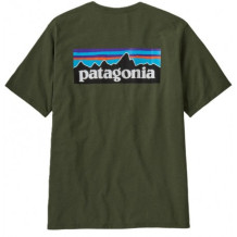 Patagonia krekls P-6 LOGO Responsibili-Tee M, izmērs: XXL, Torrey Pine Green, 0196924563551 PATAGONIA