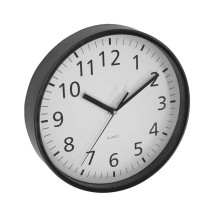 Wall clock Ø25,5cm black 24306005 ASI COLLECTION