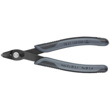 ELECTRONIC SUPER KNIPS® XL BURNISHED, HANDLES WITH MULTI-COMPONENT GRIPS ESD, 7861140ESDSB KNIPEX