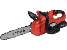 18V Lithium Chain Saw 12" + 4Ah Battery YT-828137 YATO