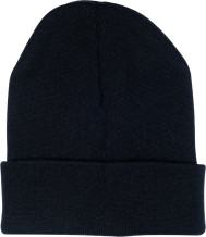 KNITTED WINTER HAT BLACK 74230 VOREL