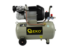 50L eļļas smērešanas gaisa kompresors V-Twin 8 bar 410 L/min, G80305, GEKO