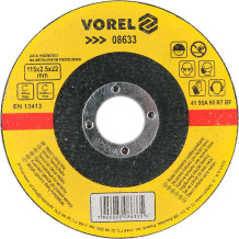 METAL CUTTING DISC 115x2.5x22MM 08633 VOREL