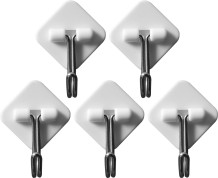 SELF-ADHESIVE HANGING HOOKS 5PCS 74753 VOREL