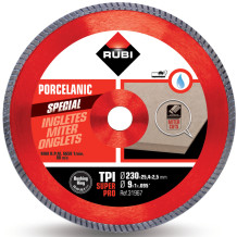 Deimantinis pjovimo diskas TPI 230 MM SUPER PRO; 31967 RUBI