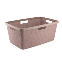 Veļas grozs Jute 46L 59x39x26cm rozā 0808091204 Curver