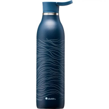 Termopudele CityLoop Thermavac eCycle Water Bottle 0.6L pārstrādāta nerūs. tērauda / tumši zila Wave 2710870009 ALADDIN