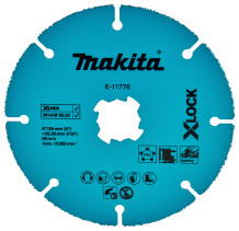 Makita E-11776 X-Lock Pjovimo diskas su kietmetalio grūdeliais