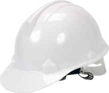 SAFETY HELMET WHITE HDPE 74173 VOREL