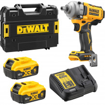 Аккумуляторный ударный гайковерт 18 В (2x5,0 Ач) DCF892P2T-QW DEWALT