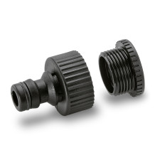 KRĀNA SAVIENOTĀJS AR 3/4" VĪTNI UN 1/2" VĪTNES SAŠAURINĀTĀJU 2.645-006.0 KARCHER