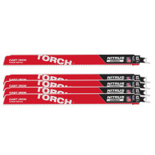 METĀLS: IZTURĪGI TORCH™ AR NITRUS KARBĪDU™, TCT TORCH NITRUS 300 X 8 - 5PC, 48005563 MILWAUKEE