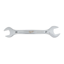 DIVPUSĒJĀ UZGRIEŽŅU ATSLĒGA, DOUBLE OPEN END SPANNER - 24 X 27 MM, 4932492731 MILWAUKEE