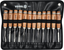 WOOD CARVING CHISEL SET 12 PCS. 25570 VOREL