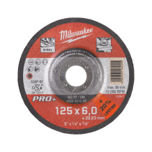 METĀLA SLĪPĒŠANAS DISKI PRO+, SG 27 / 125 X 6 X 22 MM - 1 PC, 4932451502 MILWAUKEE