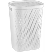 Veļas kaste Infinity Recycled 60L 44x35x60cm balta 0804754N23 Curver